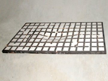 AD RECES 146 x 80 x 5 cms. Acer i guix 2001_w600_h450